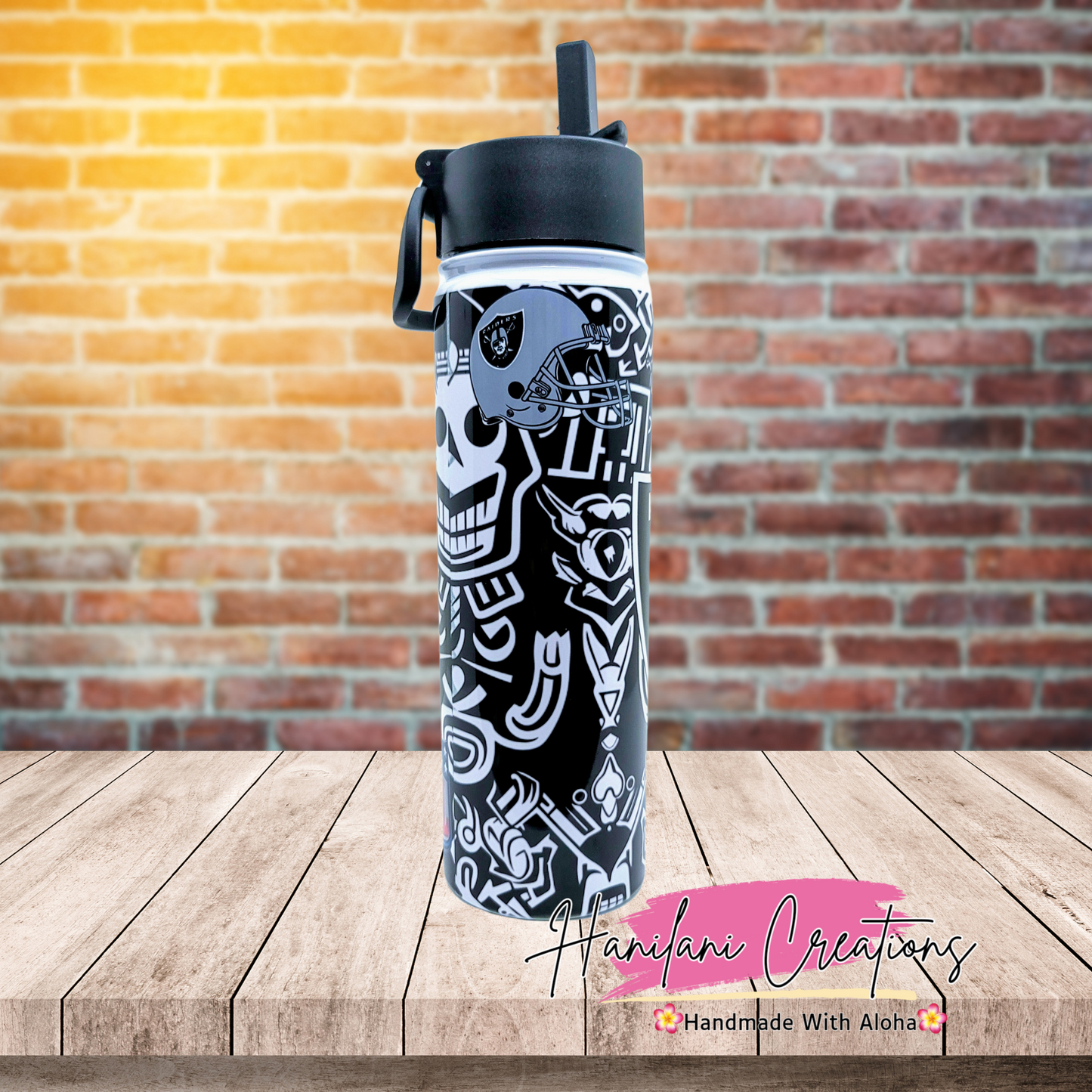 Unleash the Raiders Water Bottle