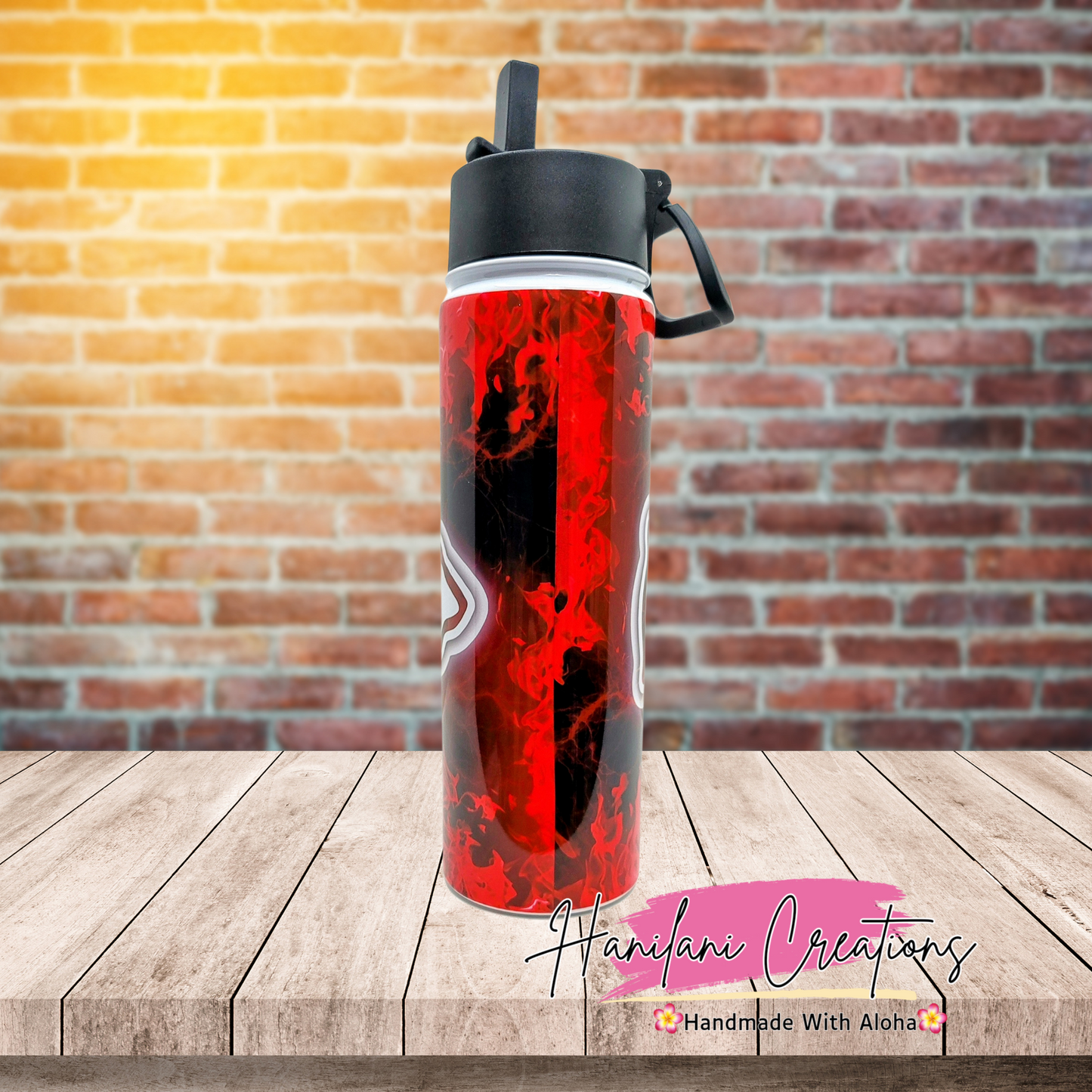 Chiefs Flames Water Bottle